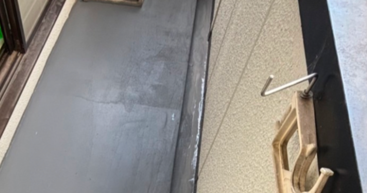 奈良県奈良市 ベランダ防水工事の施工後
